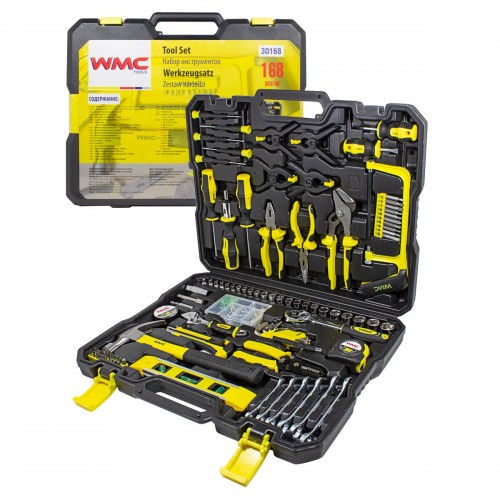 Куфар с инструменти 168 части – WMC | mcbtools.com
